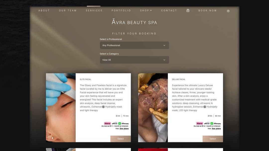 Business listing image