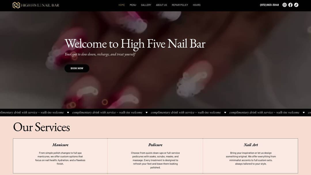 Business listing image