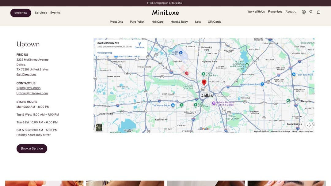 Business listing image