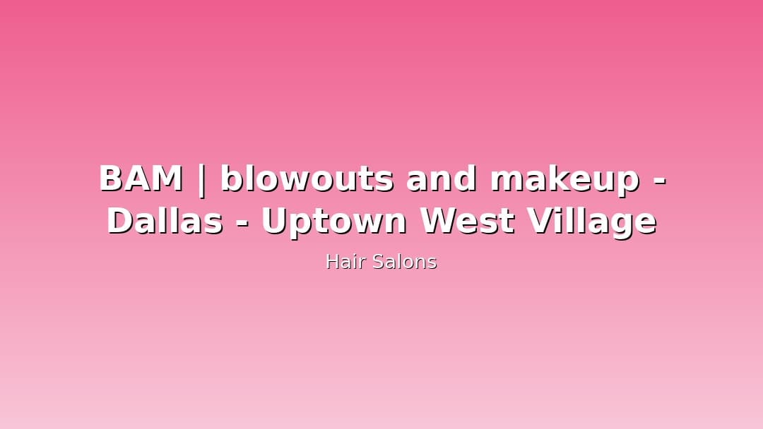 Business listing image