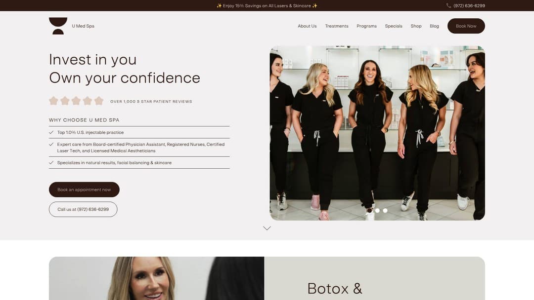 Business listing image