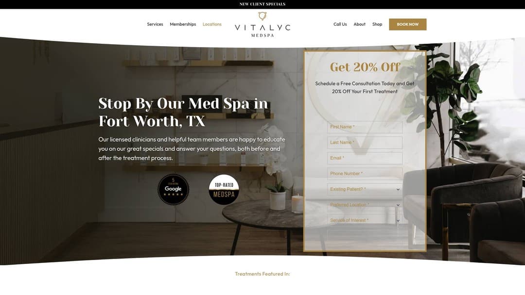 Business listing image