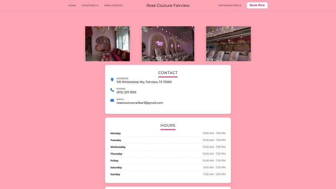 Business listing image