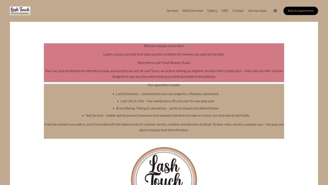 Business listing image